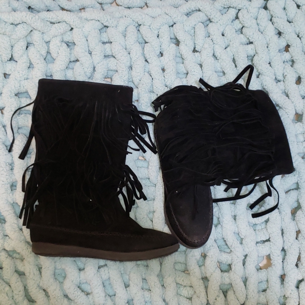 Corkys Fringe Boots